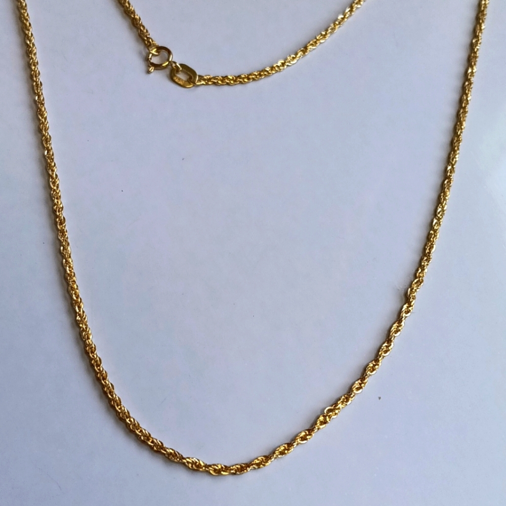 Elegant Gold Necklace 14k gold